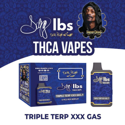 Snoop Dogg Lbs THCa Liquid Diamonds Disposable Vape 5 Grams | Triple Terp XXX Gas | be.Curations